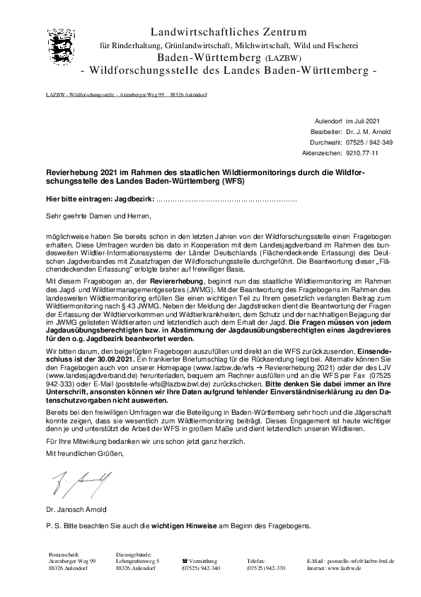 Anschreiben mit Revierbezug pdf-preview