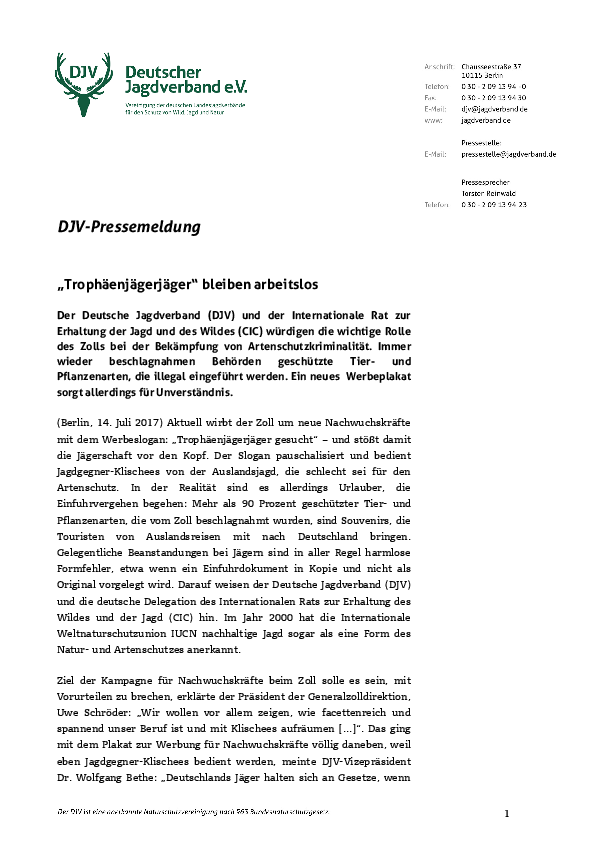 Pressemitteilung_DJV_Werbeplakat Trophäenjäger pdf-preview