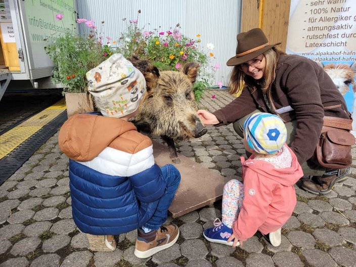 Lernort Natur war bei allen Besuchern ein Blickfang