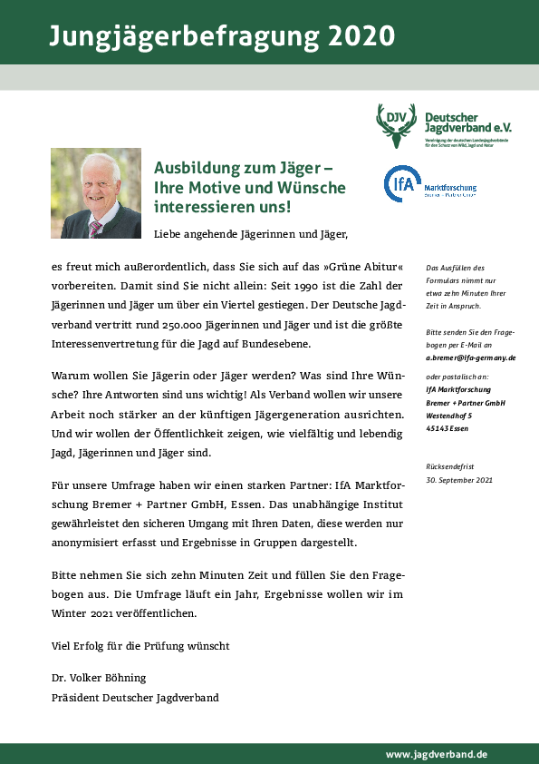 Jungjägerbefragung 2020 (ausfüllbares PDF-Formular) pdf-preview