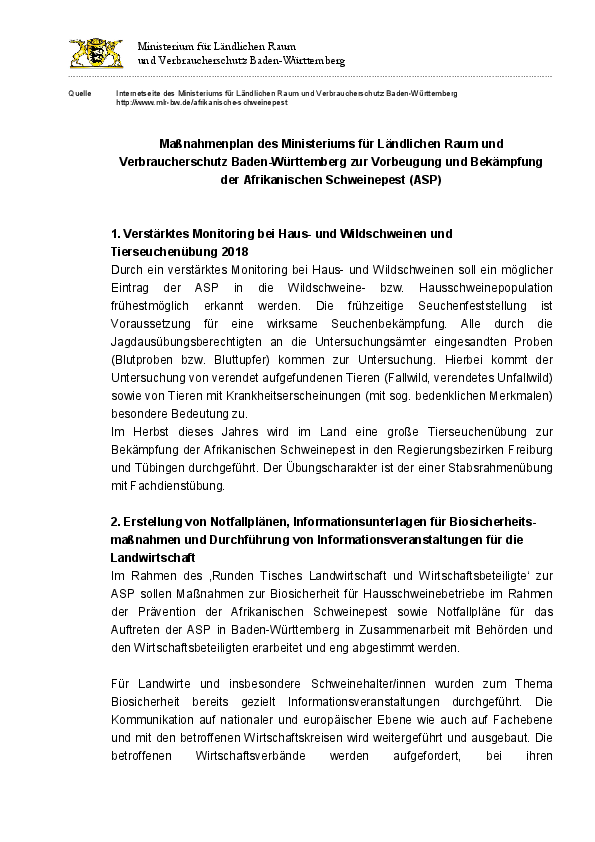 Maßnahmenkatalog zur ASP-Prävention pdf-preview