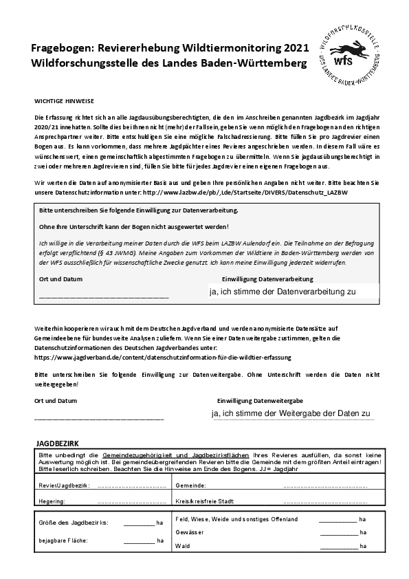 Fragebogen Reviererhebung pdf-preview